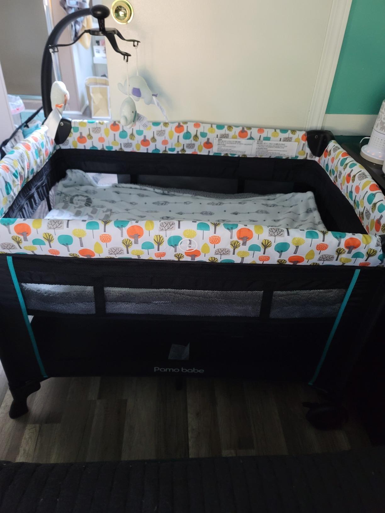 Pamo Babe 6 in 1 Baby Pack and Play with Bassinet customer photo 1