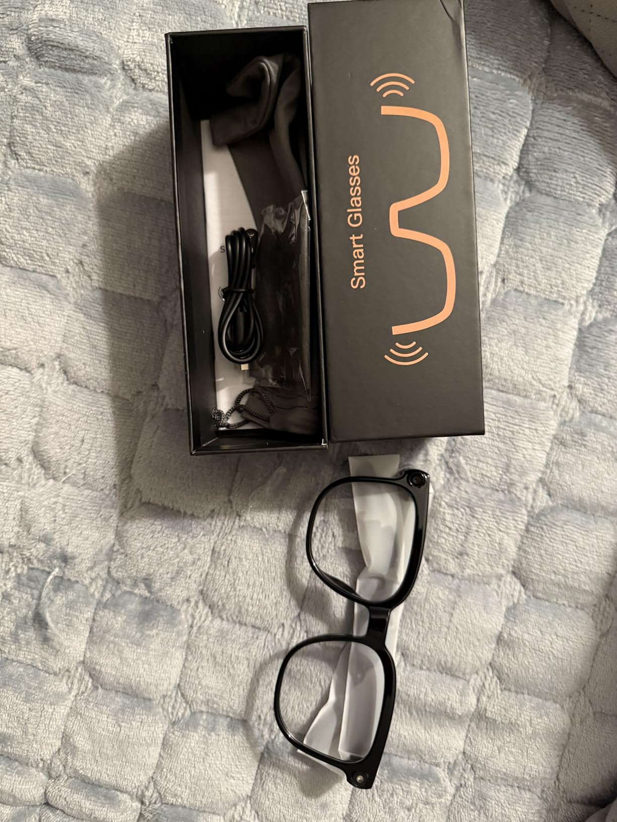 AI Smart Glasses with Camera, 4K HD Video & Photo Capture, Real-Time Translation, Recording Glasses with AI Assistant, Open-Ear Audio, Object Recognition, Bluetooth, for Travel customer photo 2