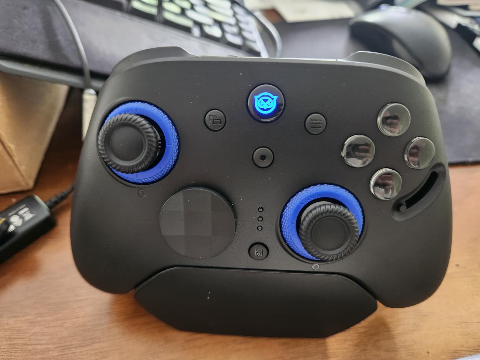 NYXI Imperial PC Gaming Controller with Adjustable Tension TMR Joysticks (Zero Drift), Interchangeable ABXY Buttons for PC/Switch Layouts, Dual-Mode Hall Triggers, 1200mAh Battery & Charging Dock - Compatible with PC, Switch, Android, TV customer photo 1