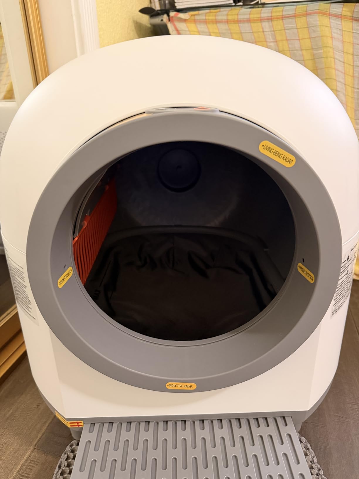 Automatic Self Cleaning Litter Box for Multiple Cats 90L Large Capacity, Smart Automatic Cat Litter Box with App Control customer photo 1