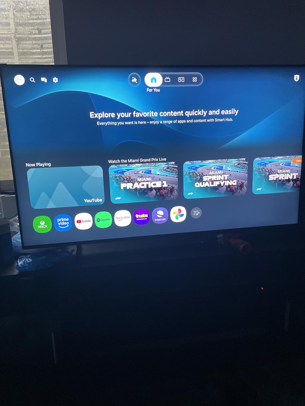 Samsung 85-Inch Class Mini LED M70H Series Samsung Vision AI Companion Smart TV (2026 Model, 85M70H) Mini LED Processor 4K, Pure Spectrum Color, Motion Xcelerator + DLG 120Hz customer photo 2