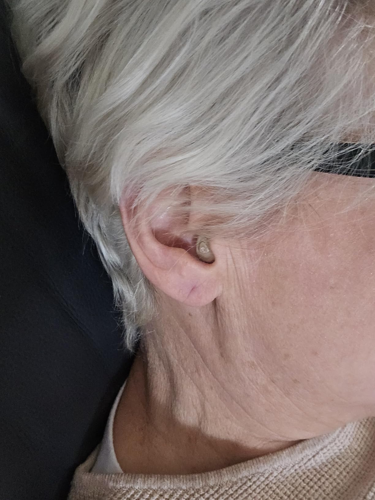 Flaygo Rechargeable Hearing Aids for Seniors with 16-Channel Digital Chips Intelligent Noise Cancellation for Clear Sound Super-Mini Invisible Design Comfort Fit in Ear Canal & 7-Day Ultra Standby, Not Hearing Amplifiers customer photo 2