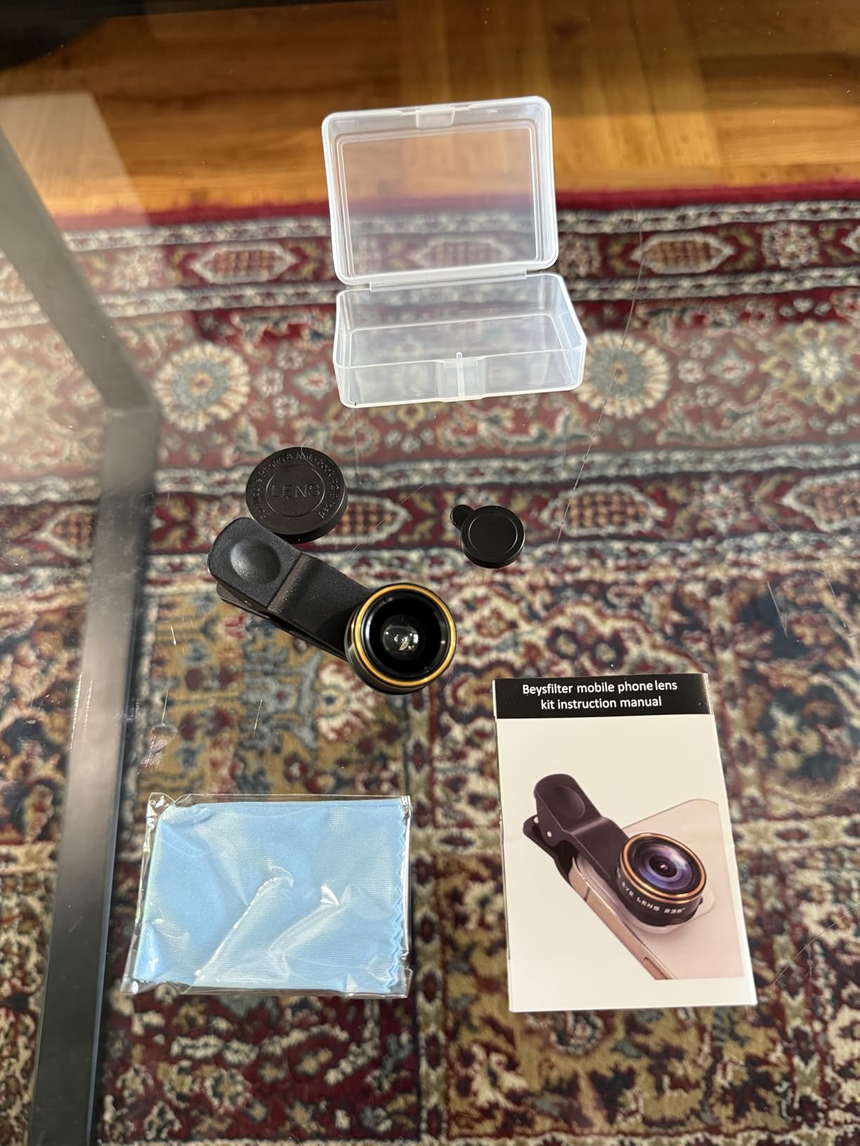 Fisheye Lens 235° Clip-On Cellphone Camera Lens Kit, Fish Eye Lens for iPhone 17 16 15 and Android Smartphone, Cartoon, Surreal Photos customer photo 2