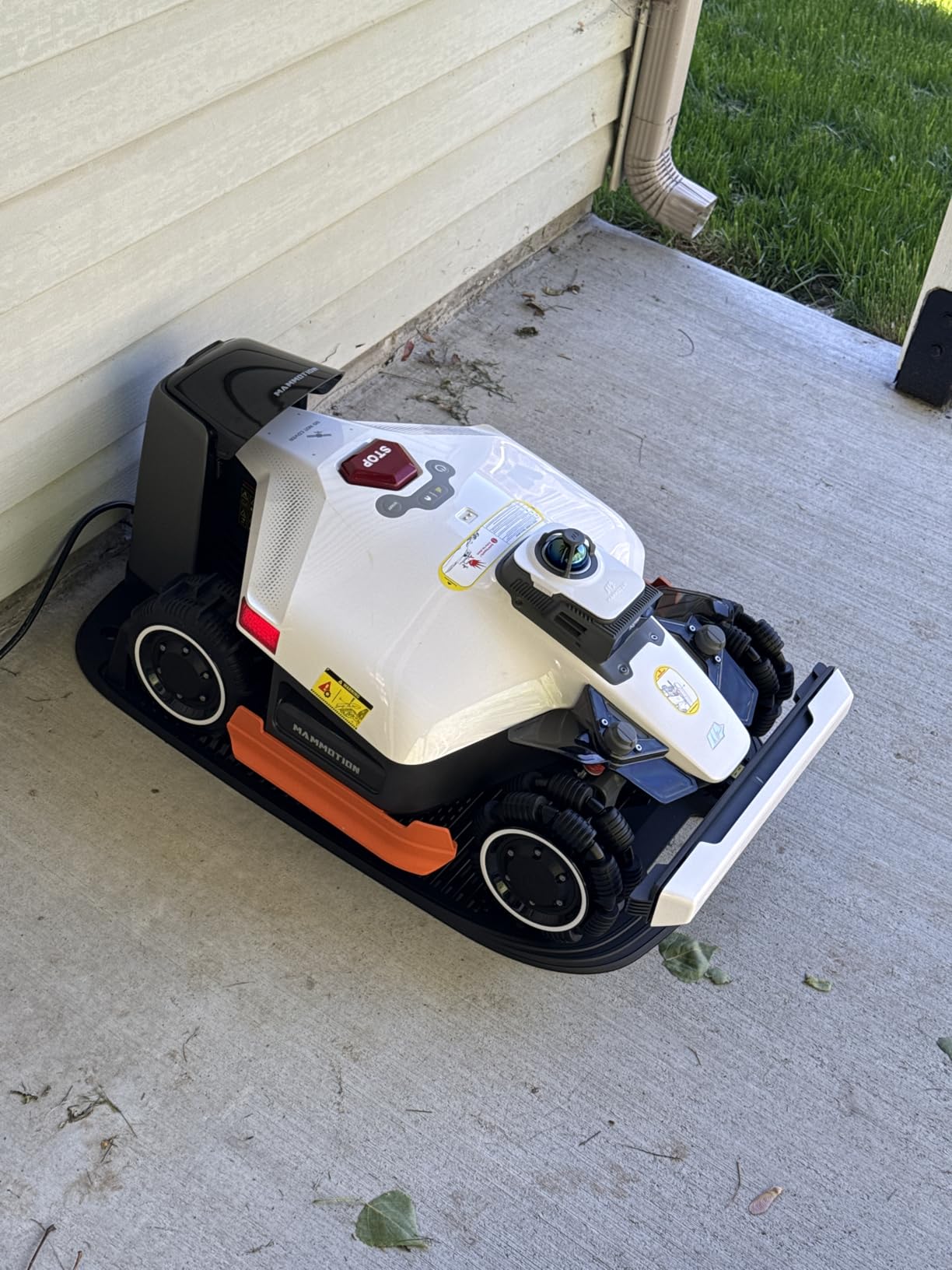 Mammotion LUBA 3 AWD 3000H Robot Lawn Mower with Garage, 0.75 Acre, 360 LiDAR+NetRTK+AI Vision, All-Wheel-Drive for 80% Slopes, 30 Multi-Zone Management, Cutting Height 2.2