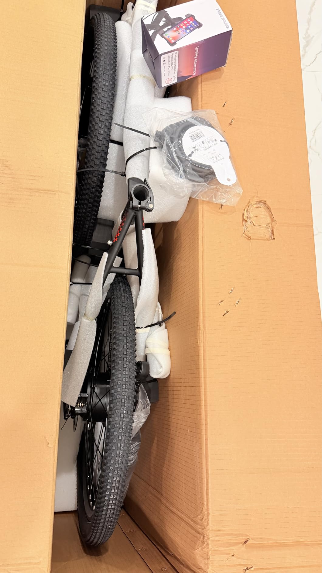 VARUN Electric Bike - 500W Peak Motor, 24/26