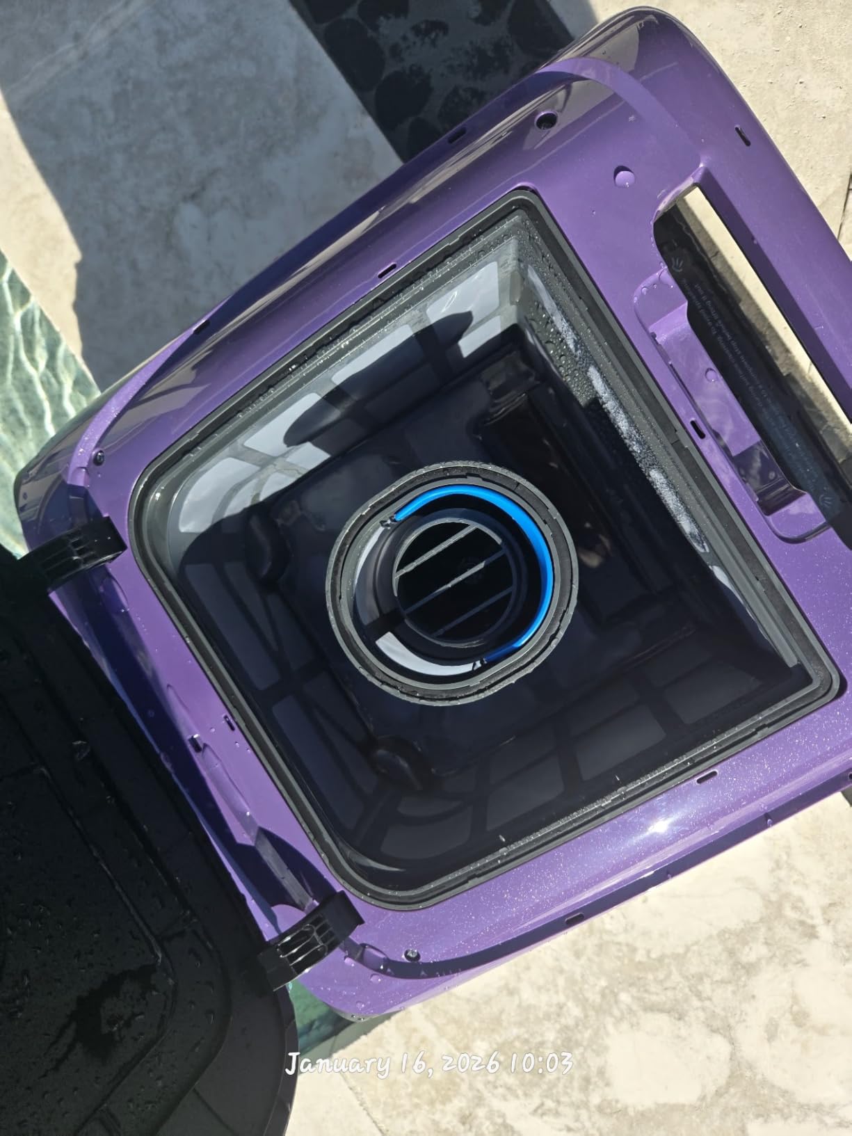 (2026 New) Beatbot Sora 70 Pool Vacuum Robot, 360° Top-to-Bottom Cleaning, Smart Surface Parking, 6L Capacity, 6800GPH Super Power for Above & In-Ground Pools Up to 3,200 sq. ft, Lilac customer photo 2