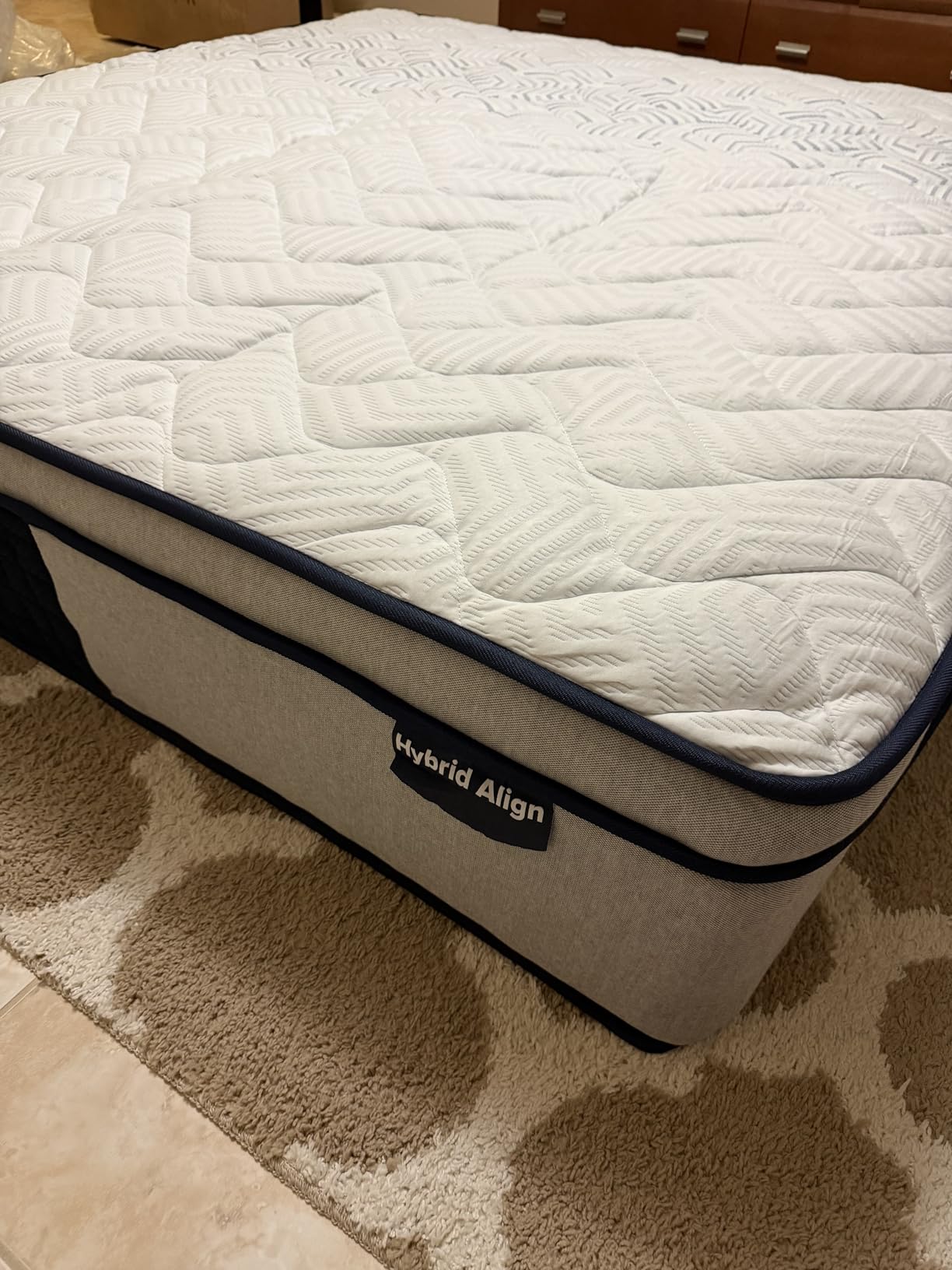 Extra Firm King Size Mattress 14 Inch - Hybrid Mattress for Extra Back and Lumbar Support - 365 Nights Trial & 10 Years Warranty - Upgrade Pocket Springs Bed Mattress in a Box with Cooling Gel Comfort customer photo 2