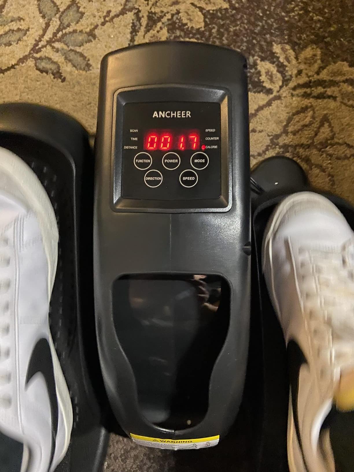 Elliptical Exercise Machine, Elliptical Machine for Home with Ultra-Smooth Magnetic Resistance,Elliptical Trainer with 14 Levels, 15.5-18 Stride 500lb Loading, Home Gym Equipment 95% Pre-Assembled customer photo 1