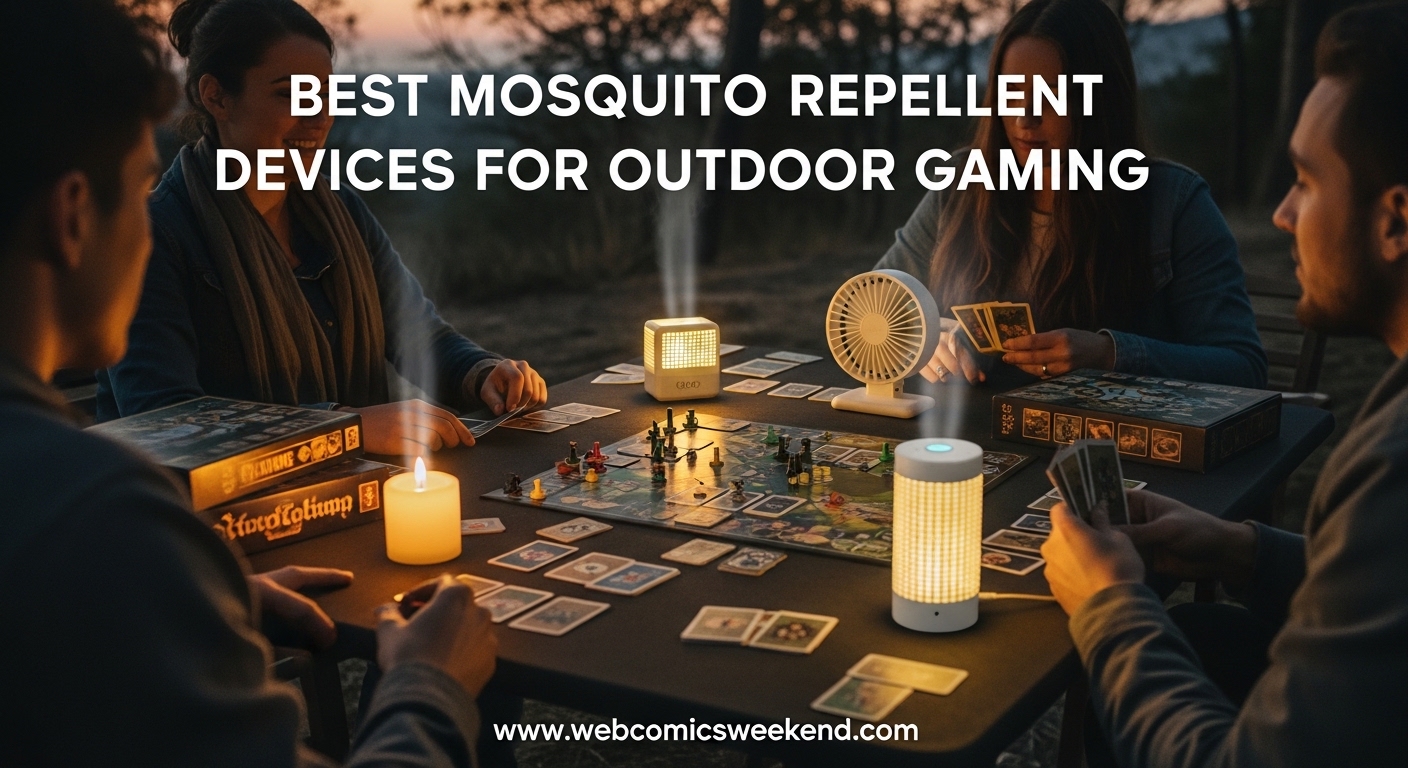 Best Mosquito Repellent Devices for Outdoor Gaming