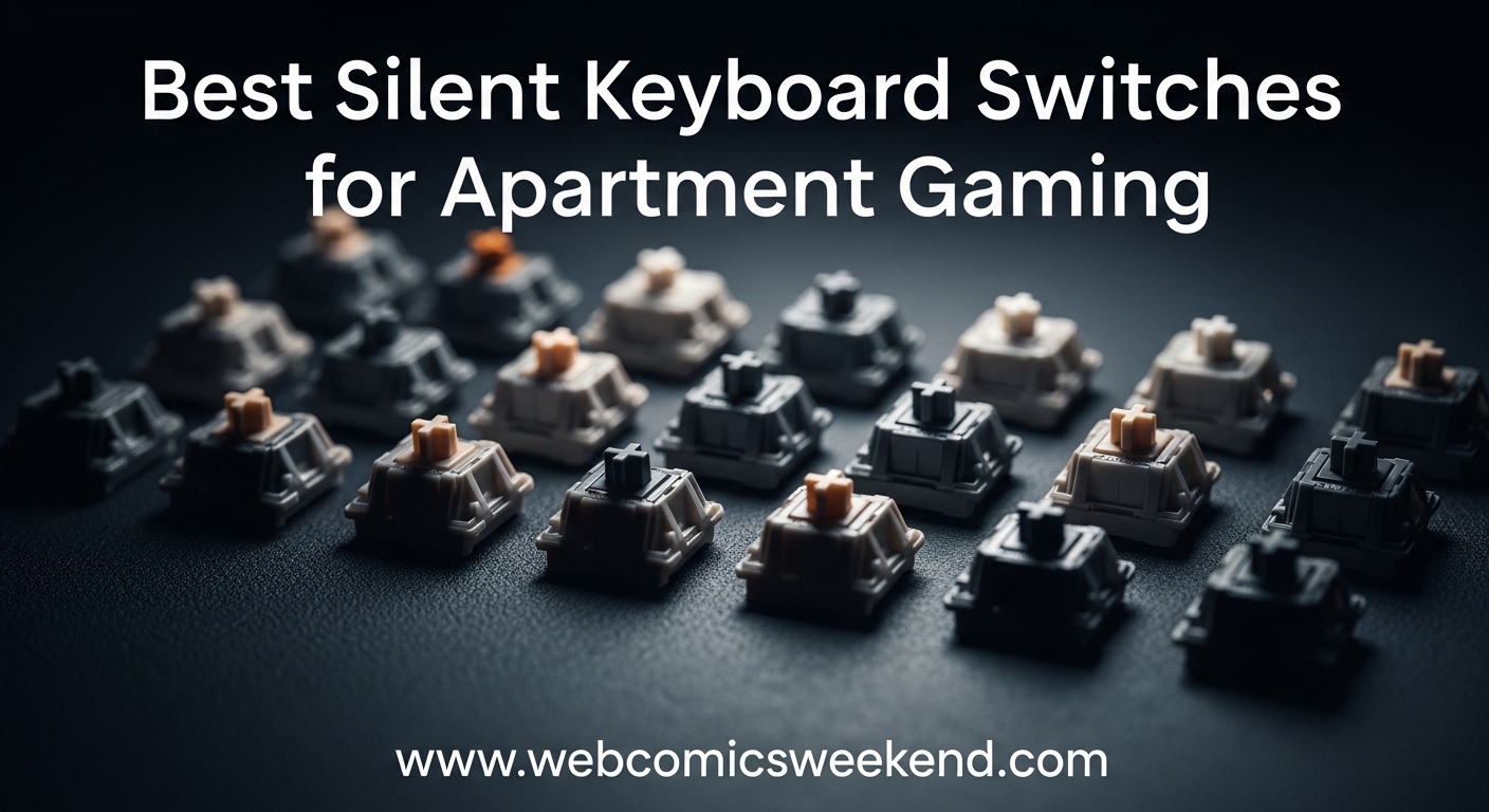 Best Silent Keyboard Switches for Apartment Gaming