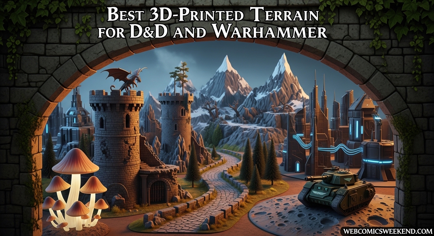 Best 3D-Printed Terrain for D&D and Warhammer