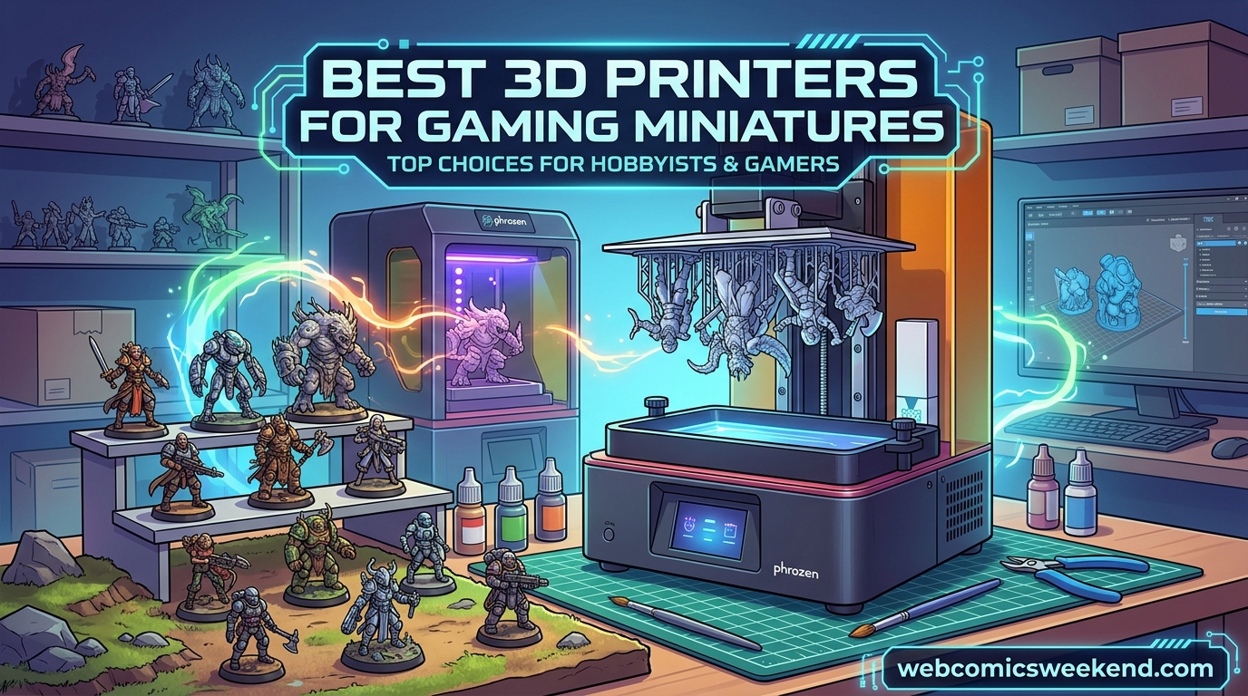 Best 3D Printers for Gaming Miniatures