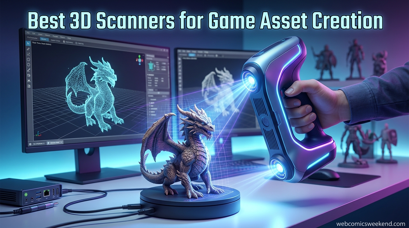 Best 3D Scanners for Game Asset Creation