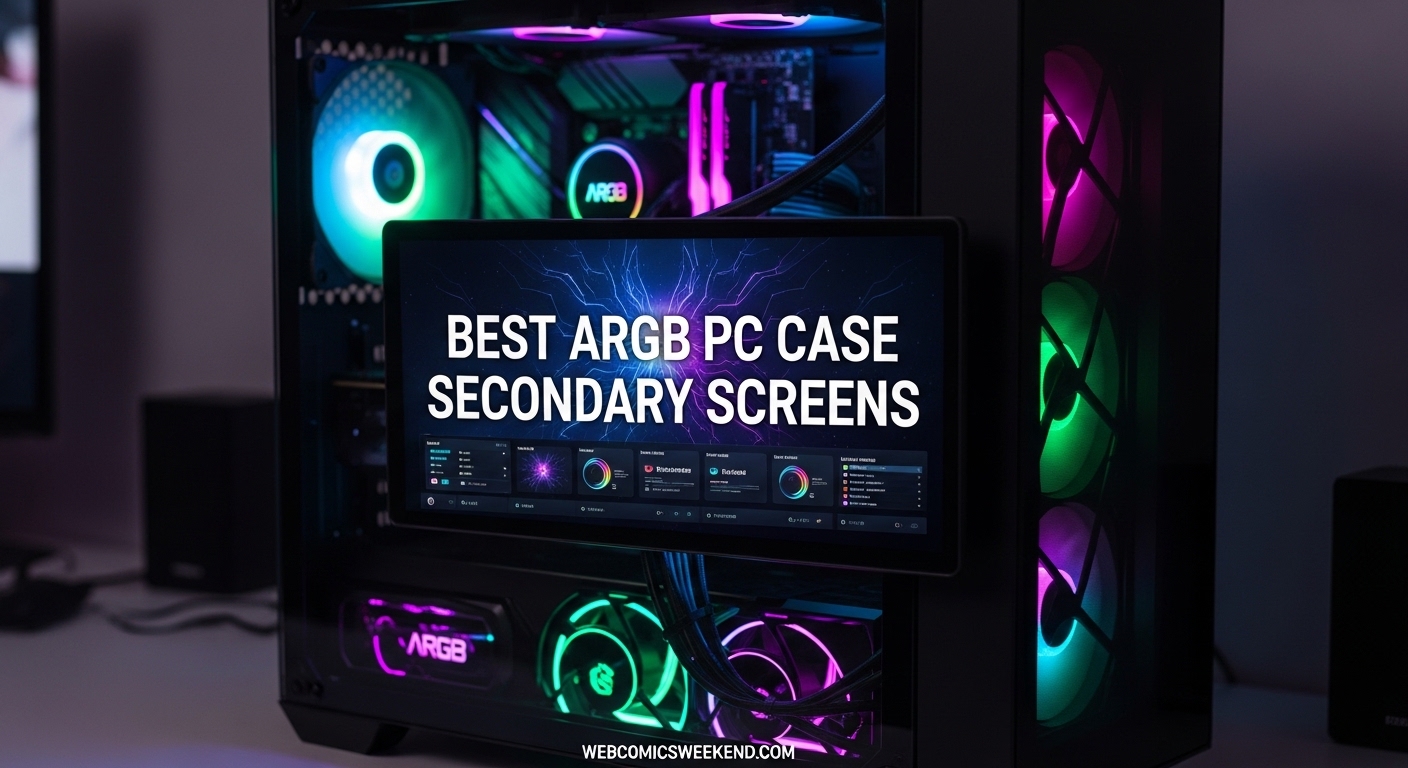 Best ARGB PC Case Secondary Screens