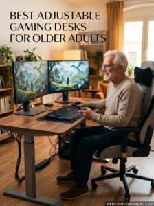 Best Adjustable Gaming Desks for Older Adults