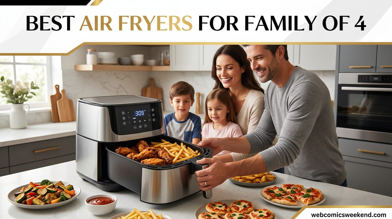 Best Air Fryers for Family of 4