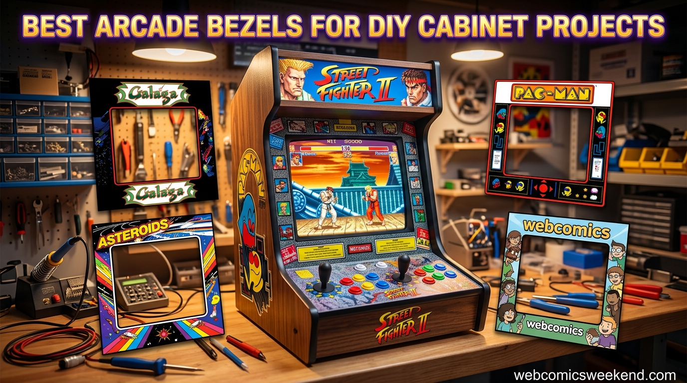 Best Arcade Bezels for DIY Cabinet Projects