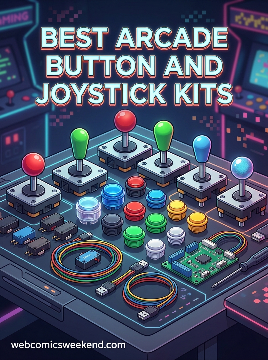 Best Arcade Button and Joystick Kits