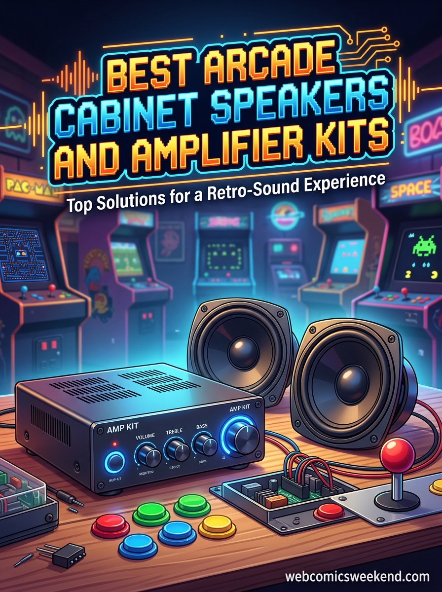 Best Arcade Cabinet Speakers and Amplifier Kits