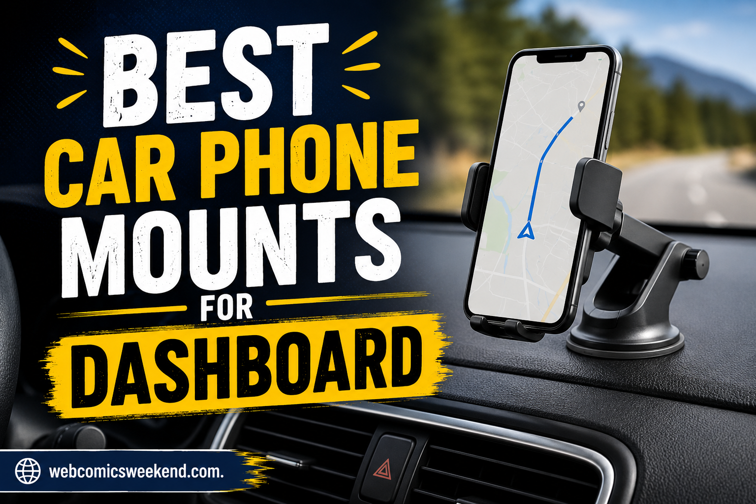 Best Car Phone Mounts for Dashboard