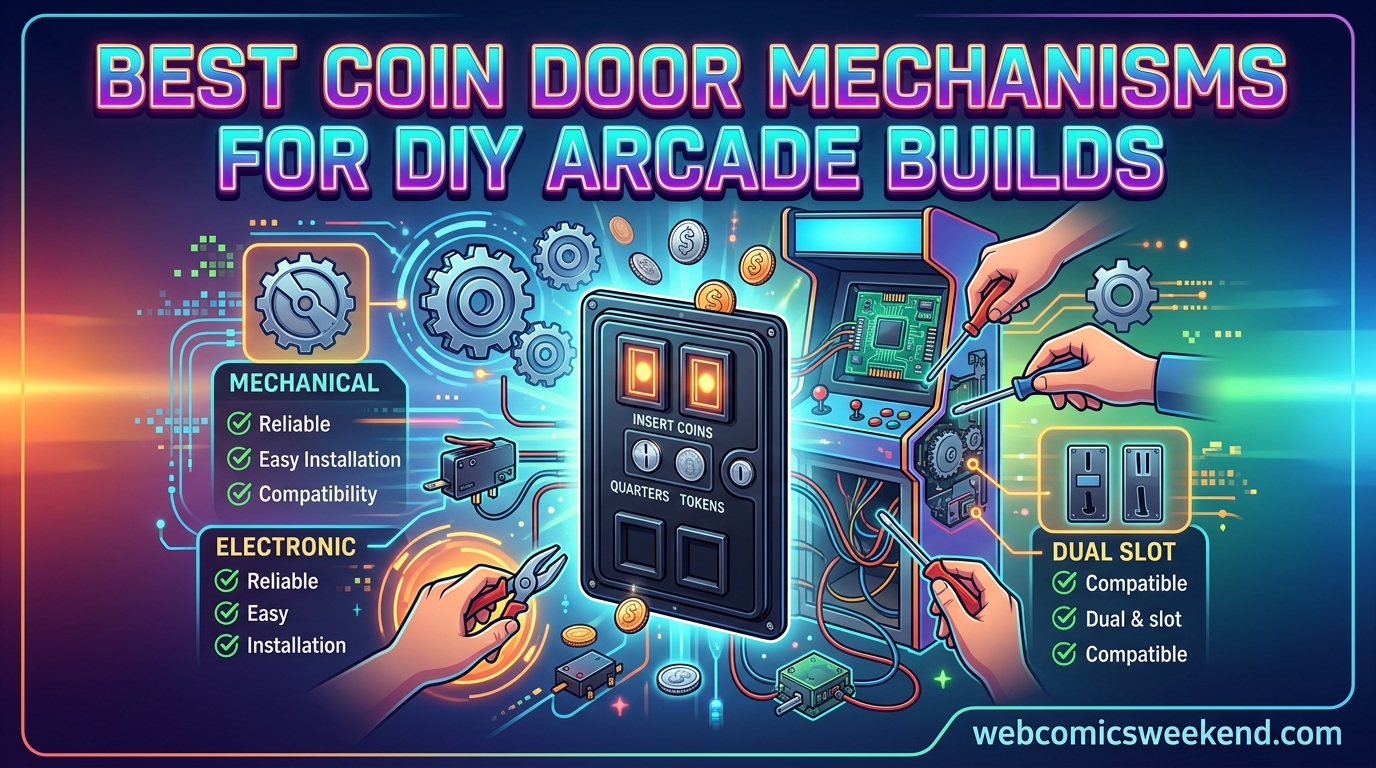 Best Coin Door Mechanisms for DIY Arcade Builds