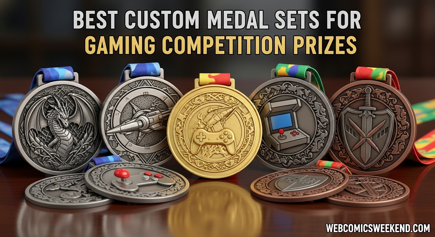 Best Custom Medal Sets for Gaming Competition Prizes