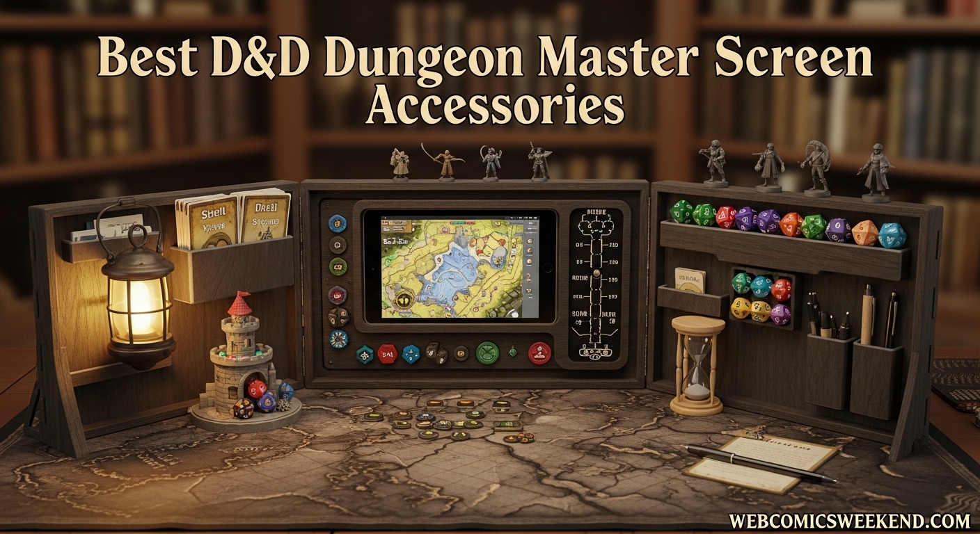 Best D&D Dungeon Master Screen Accessories