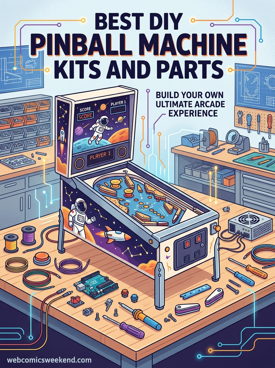 Best DIY Pinball Machine Kits and Parts