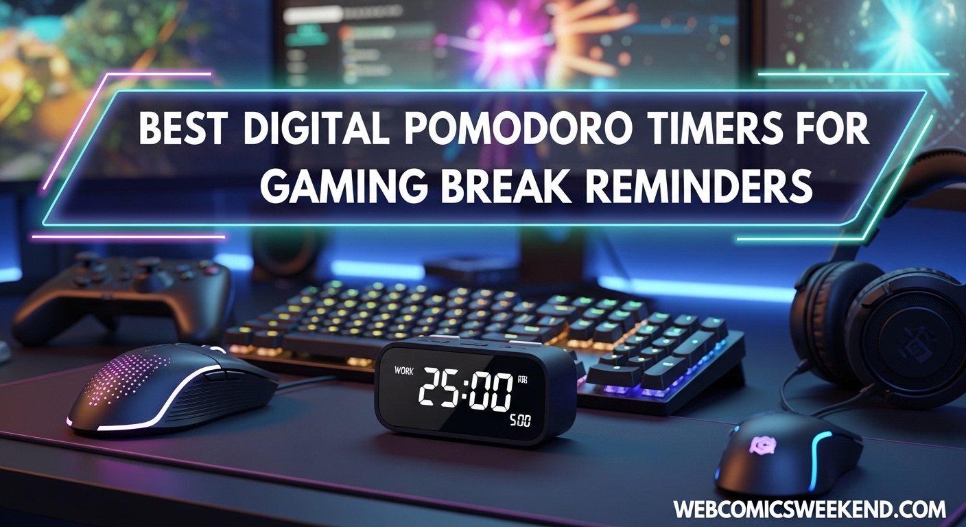 Best Digital Pomodoro Timers for Gaming Break Reminders