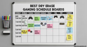Best Dry Erase Gaming Schedule Boards