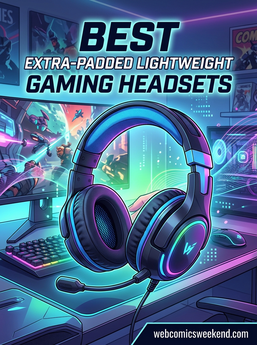 Best Extra-Padded Lightweight Gaming Headsets