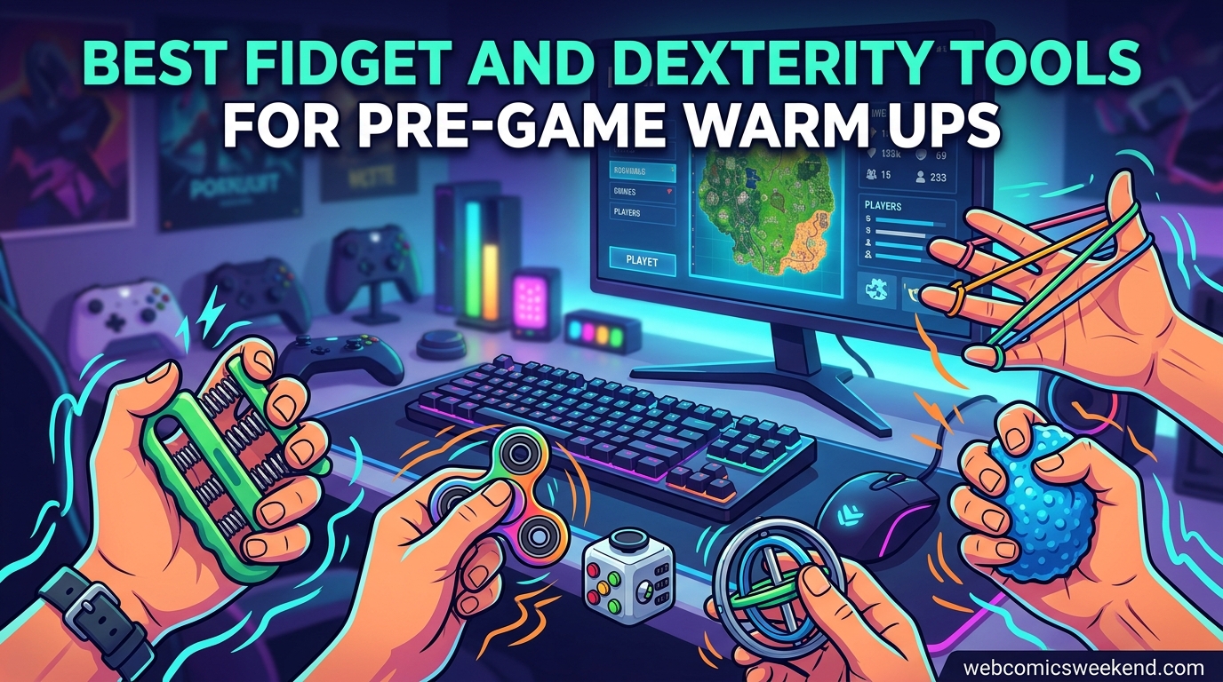 Best Fidget and Dexterity Tools for Pre-Game Warm Ups