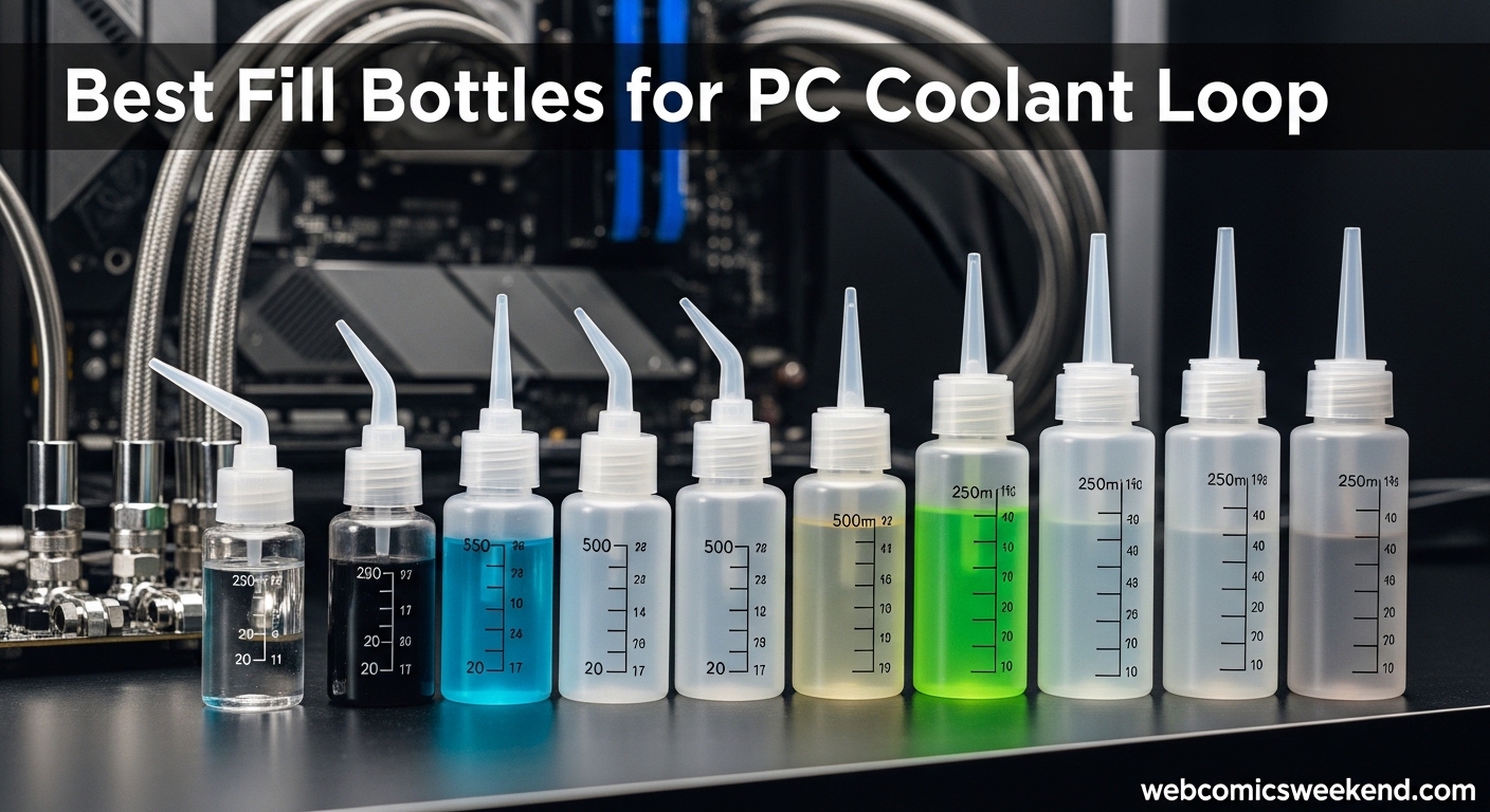 Best Fill Bottles for PC Coolant Loop