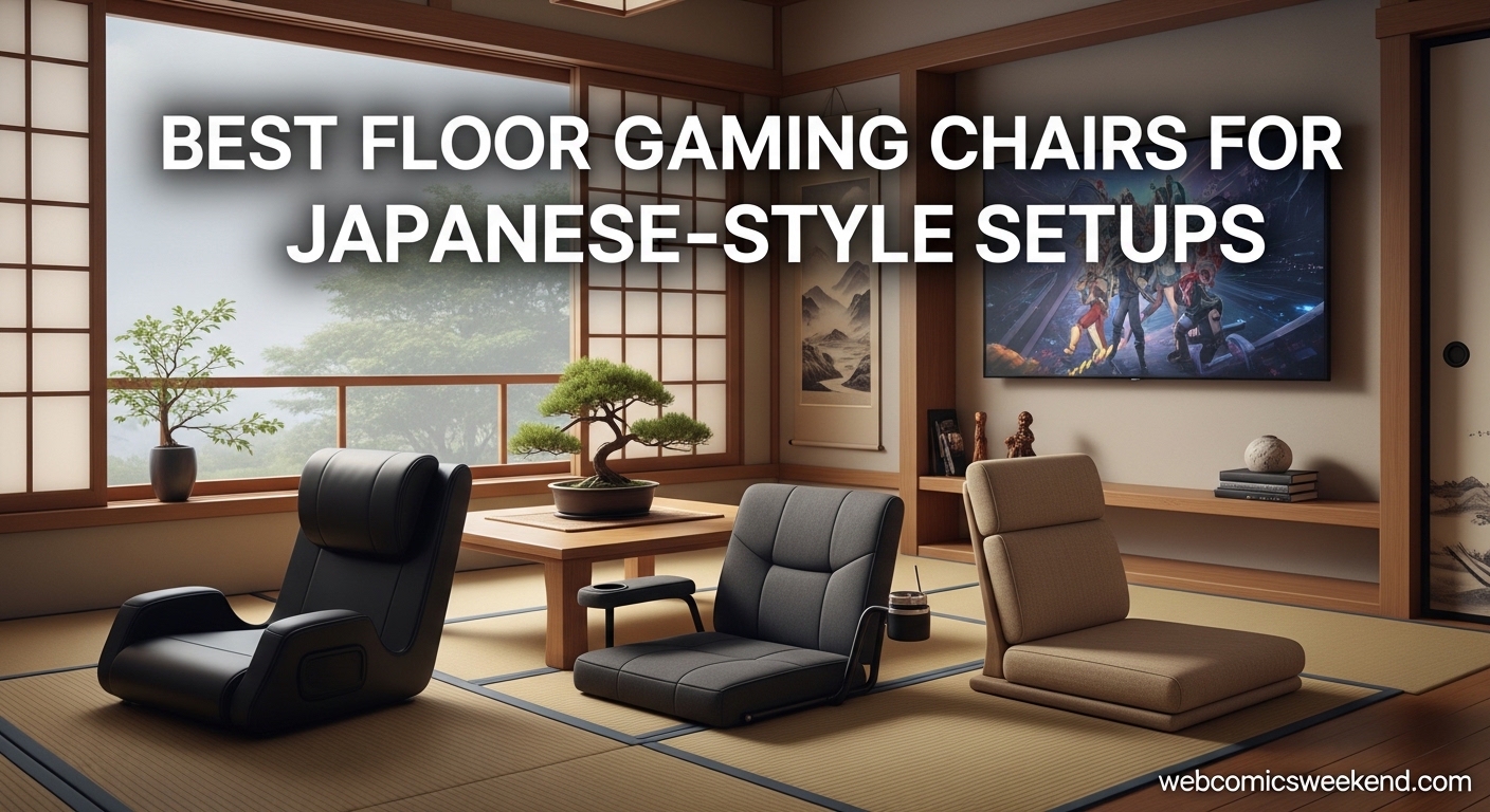 Best Floor Gaming Chairs for Japanese-Style Setups