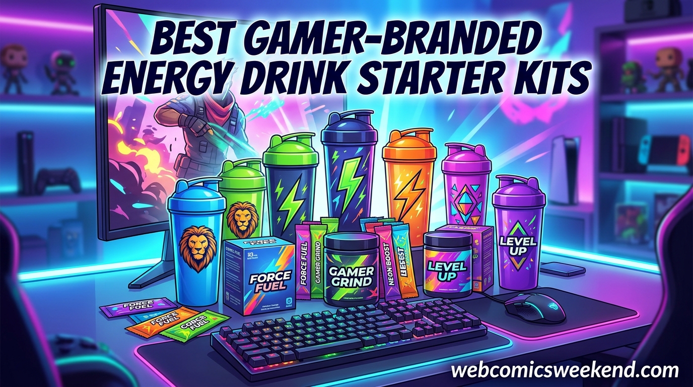 Best Gamer-Branded Energy Drink Starter Kits