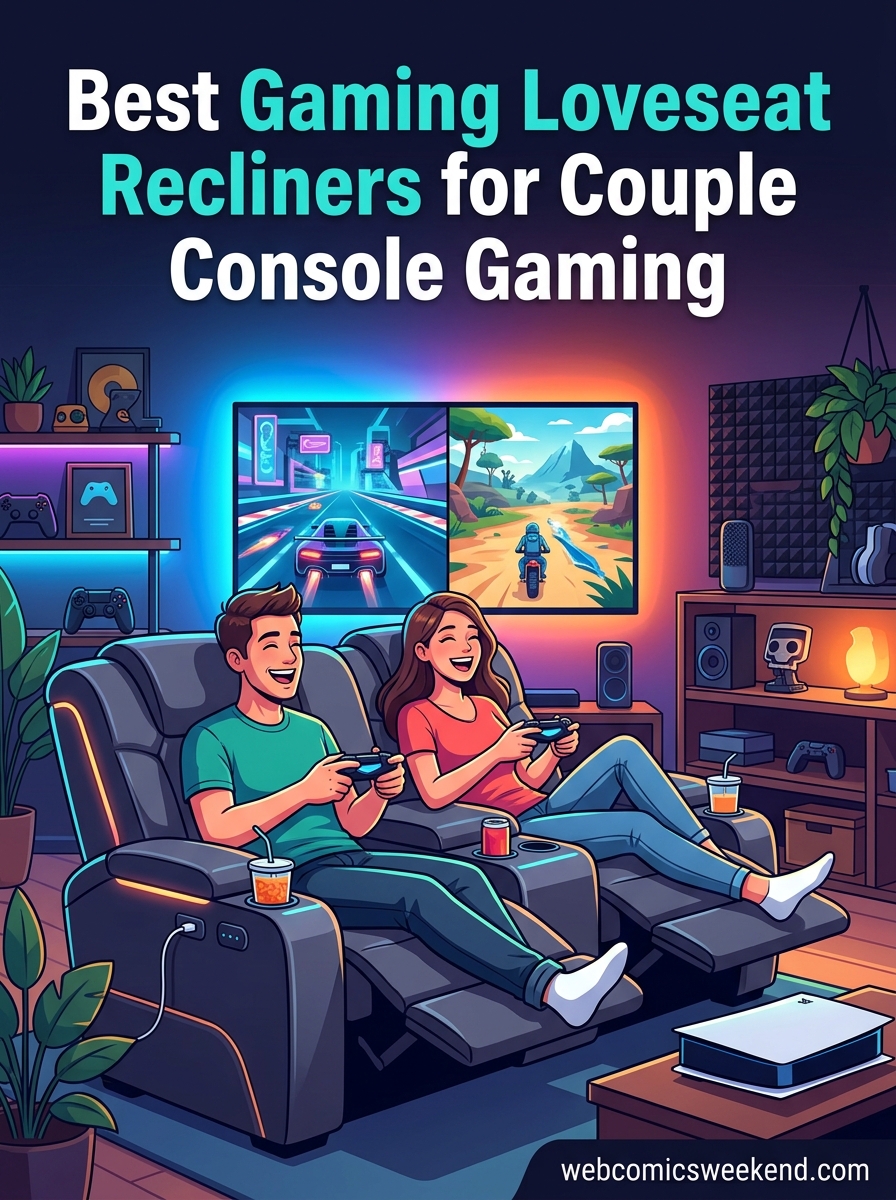 Best Gaming Loveseat Recliners for Couple Console Gaming