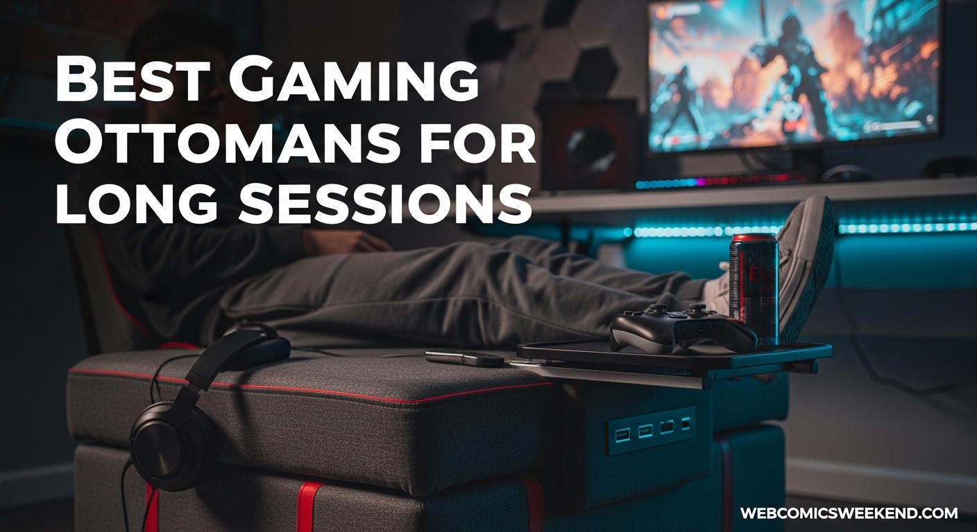 Best Gaming Ottomans for Long Sessions
