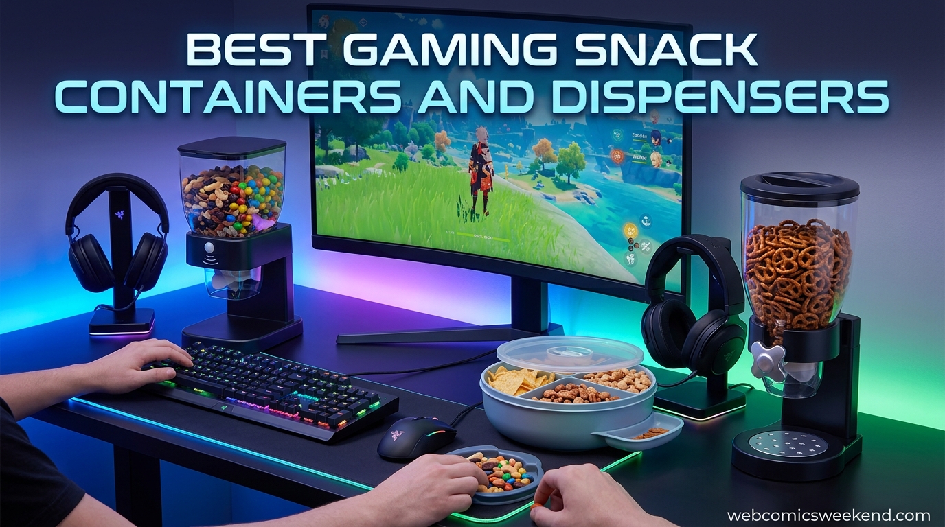 Best Gaming Snack Containers and Dispensers