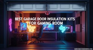 Best Garage Door Insulation Kits for Gaming Room