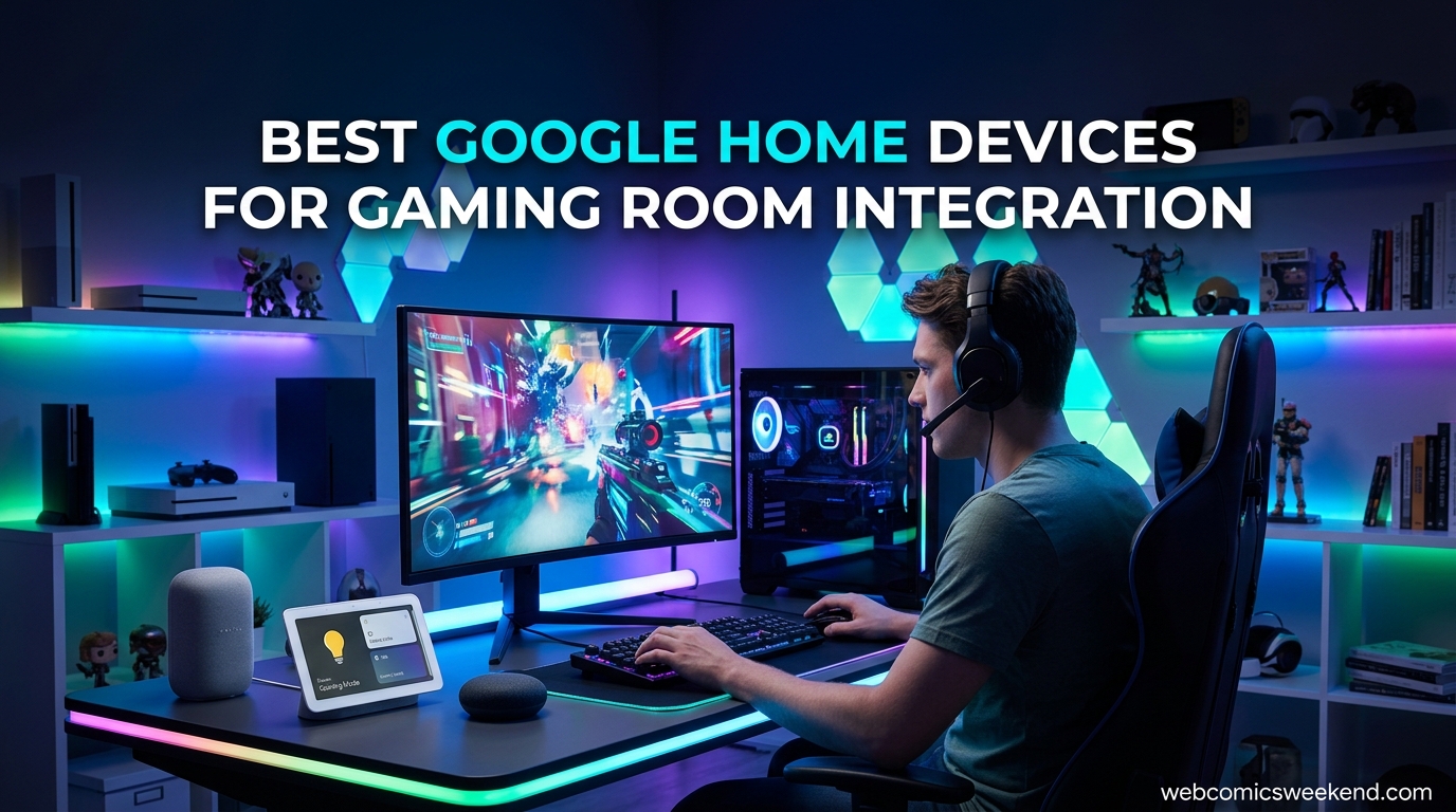 Best Google Home Devices for Gaming Room Integration