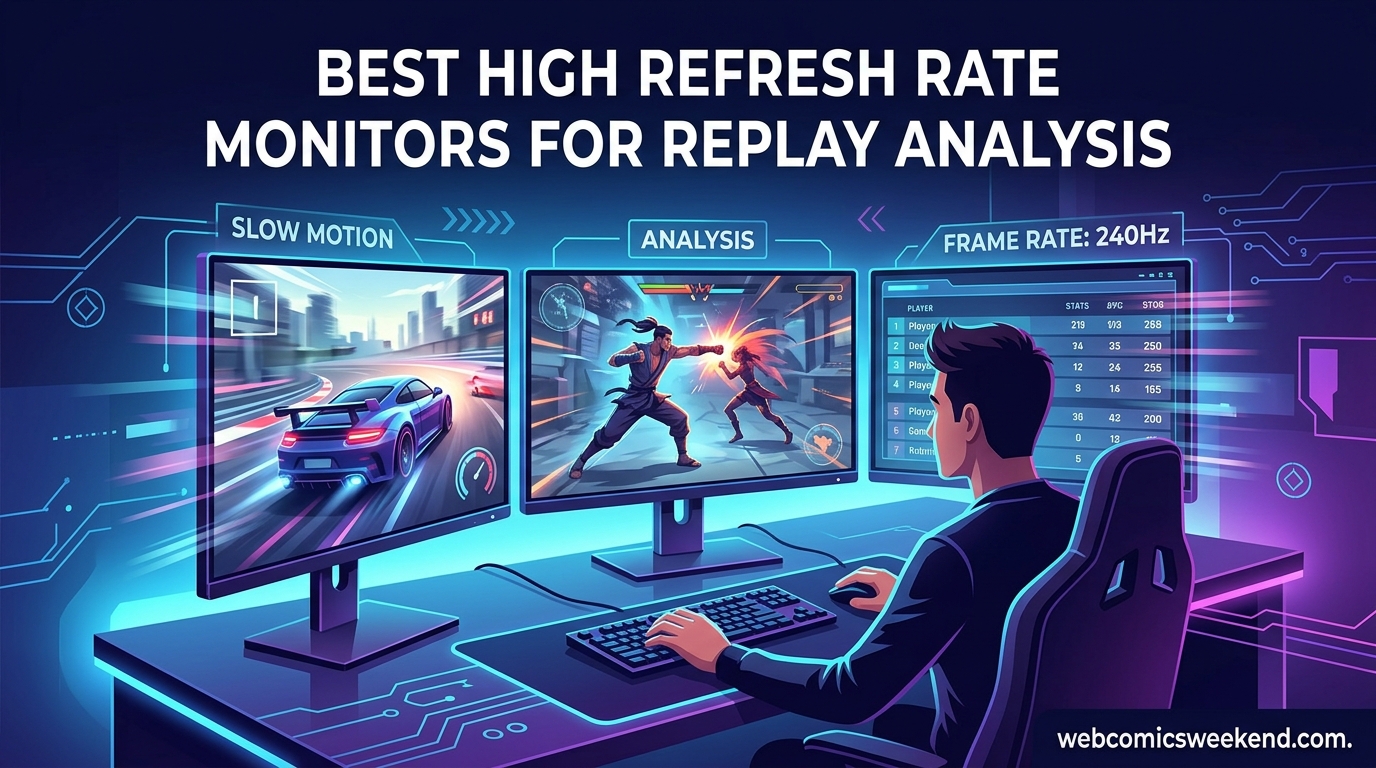 Best High Refresh Rate Monitors for Replay Analysis