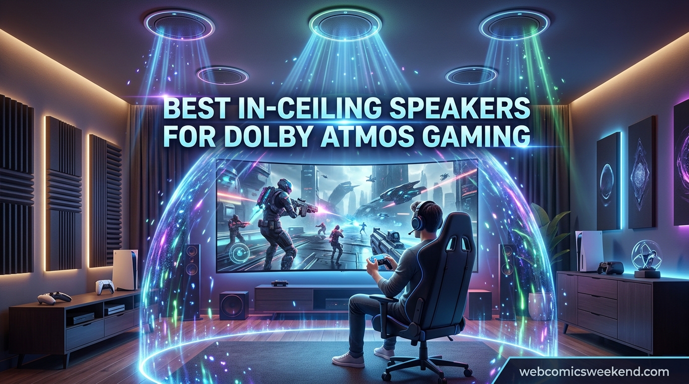 Best In-Ceiling Speakers for Dolby Atmos Gaming