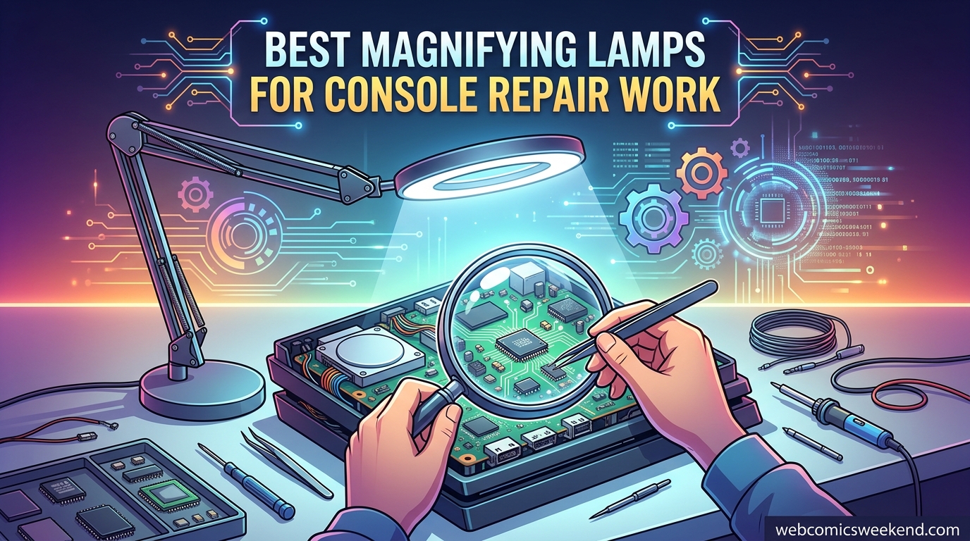 Best Magnifying Lamps for Console Repair Work