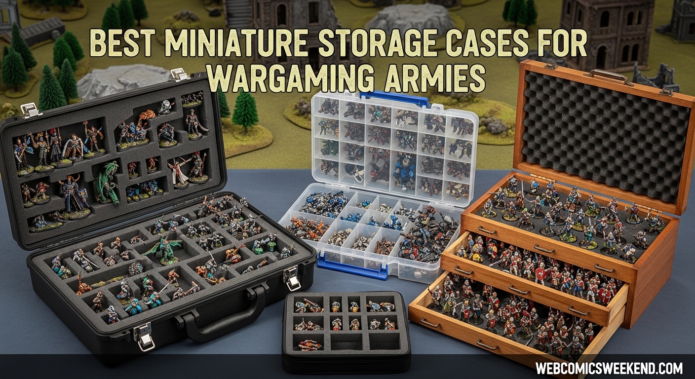 Best Miniature Storage Cases for Wargaming Armies