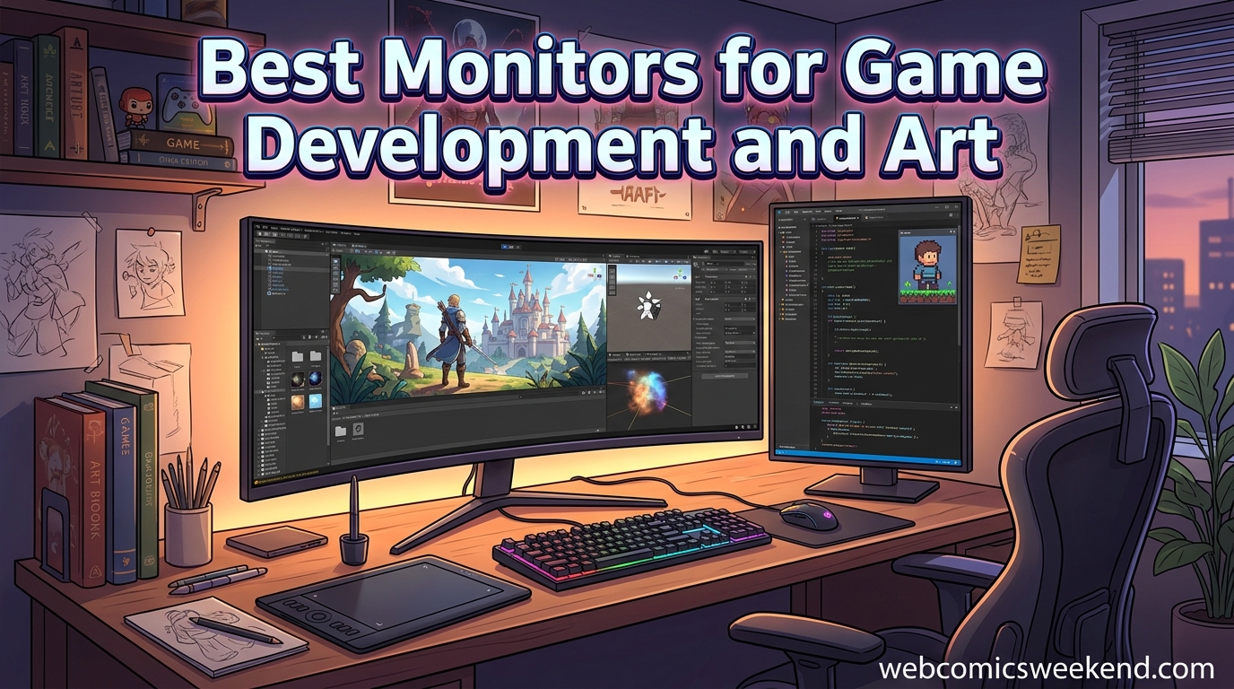 Best Monitors for Game Development and Art
