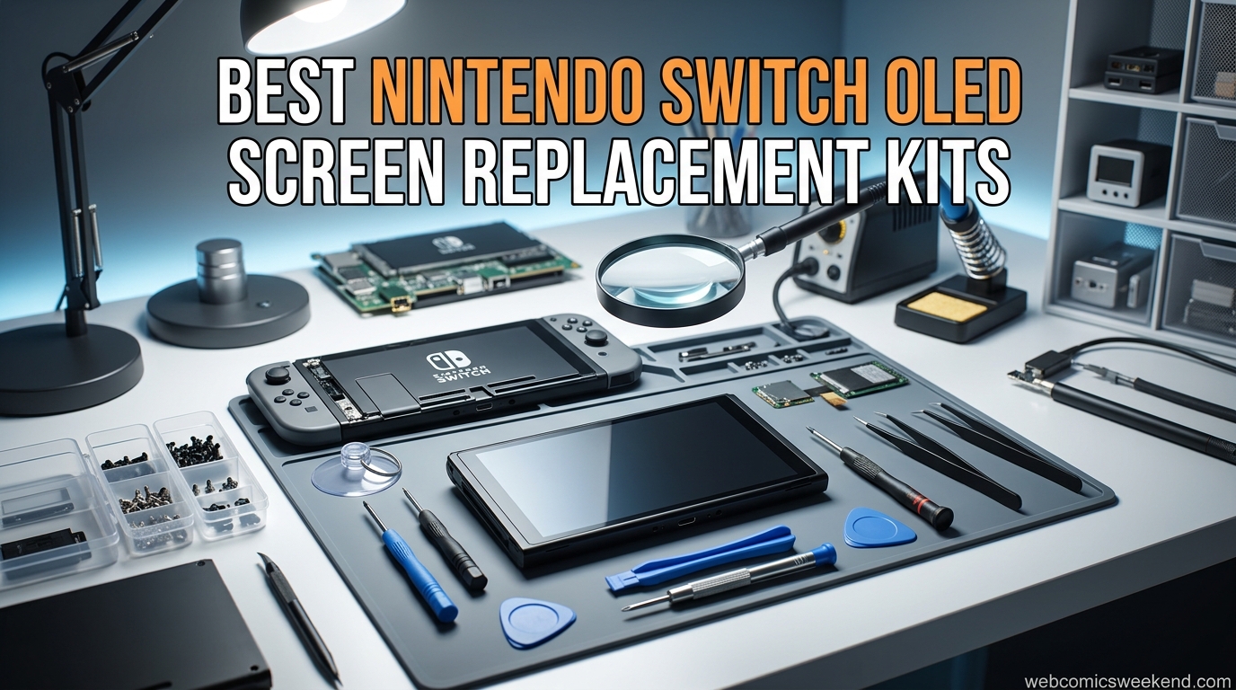 Best Nintendo Switch OLED Screen Replacement Kits