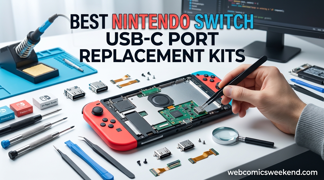 Best Nintendo Switch USB-C Port Replacement Kits