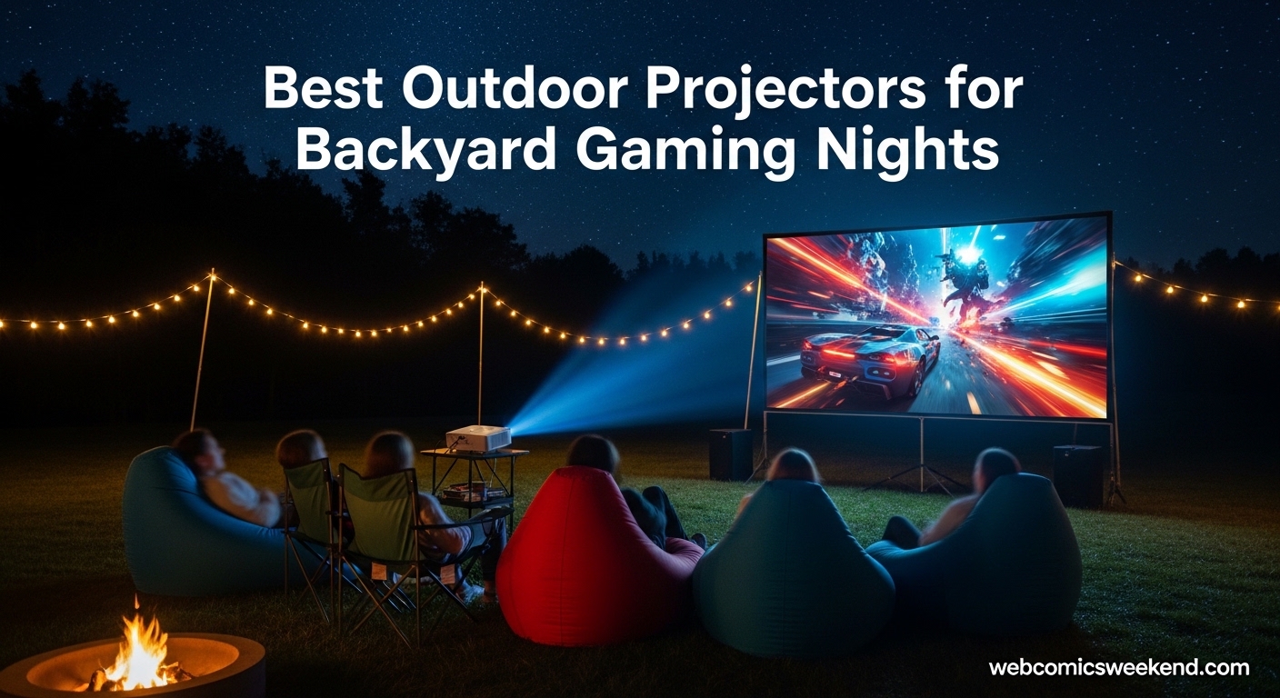 Best Outdoor Projectors for Backyard Gaming Nights