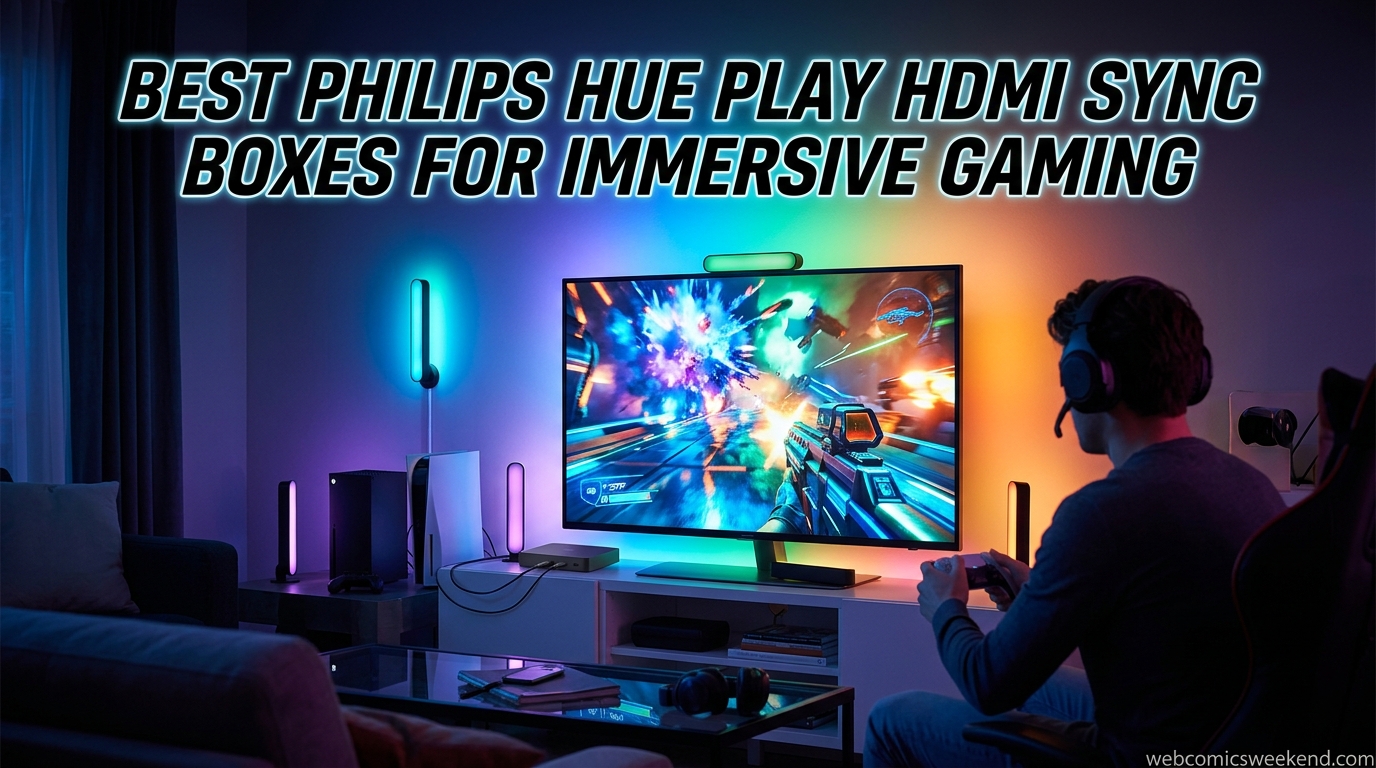 Best Philips Hue Play HDMI Sync Boxes for immersive gaming