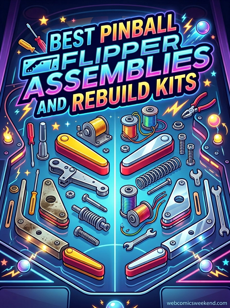 Best Pinball Flipper Assemblies and Rebuild Kits